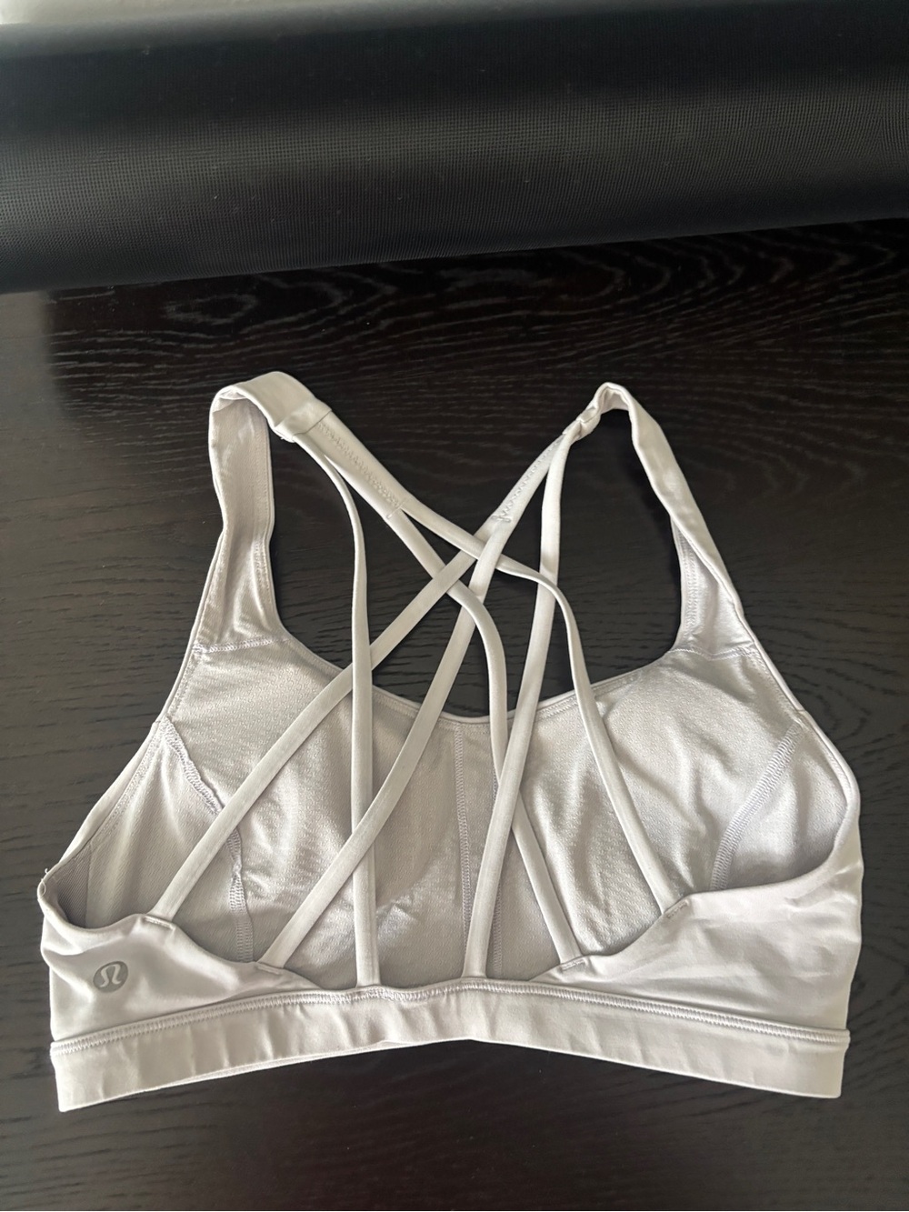 lululemon athletica lilac Strappy Back Sports Bra
